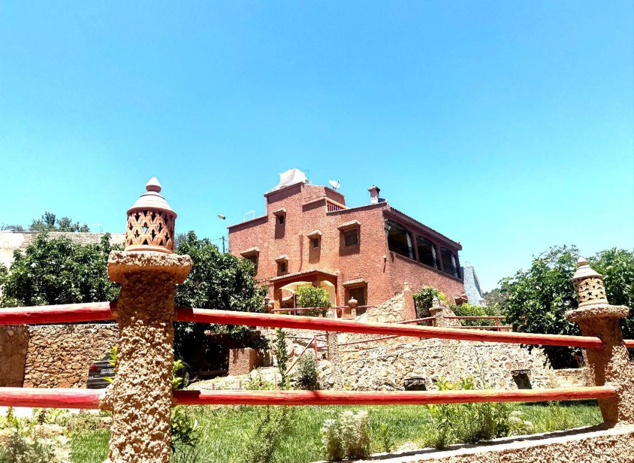 Gite Marbie Maison Rurale, Une Experience Naturelle Unique, Au Coeur Du Moyen Atlas, Maroc Kasba Tibouda Exteriér fotografie